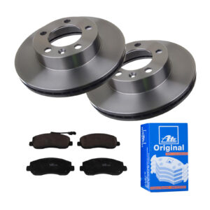 ATE Bremsesæt, skivebremser 142023239 foraksel ventileret 302mm 28mm for OPEL VAUXHALL RENAULT NISSAN