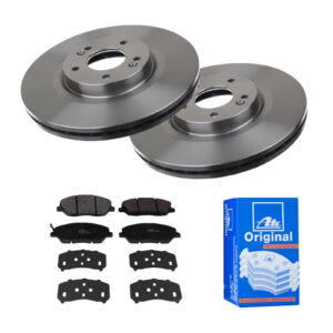 ATE Bremsesæt, skivebremser 142023252 foraksel ventileret 321mm 28mm for HYUNDAI KIA