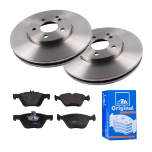 ATE Bremsesæt, skivebremser 142023289 foraksel ventileret 304mm 30mm for MERCEDES-BENZ