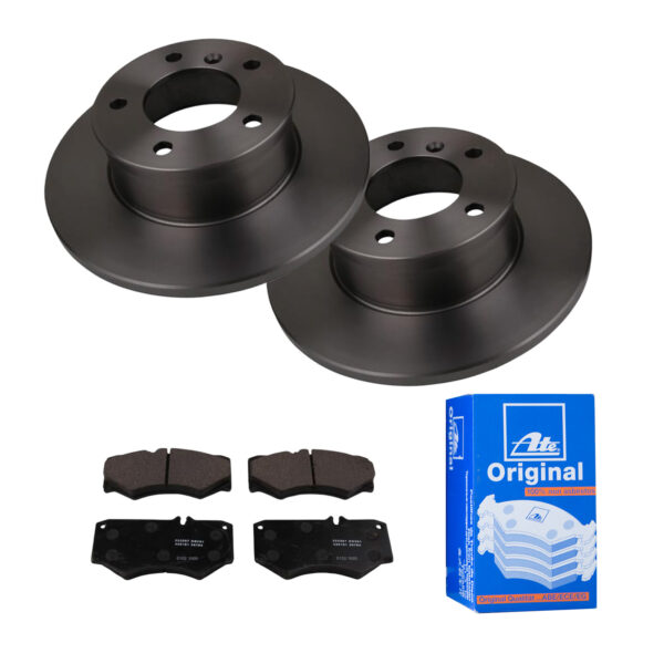 ATE Bremsesæt, skivebremser 142023317 foraksel fuld 303mm 16mm for MERCEDES-BENZ
