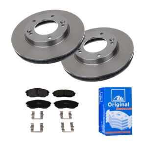 ATE Bremsesæt, skivebremser 142023327 foraksel ventileret 302mm 28mm for KIA