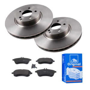 ATE Bremsesæt, skivebremser 142023334 foraksel ventileret 322mm 32mm for MERCEDES-BENZ
