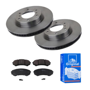ATE Bremsesæt, skivebremser 142023370 foraksel ventileret 332mm 28mm for MITSUBISHI
