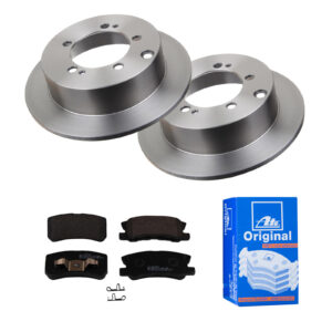 ATE Bremsesæt, skivebremser 142041918 bagaksel fuld 262mm 10mm for PEUGEOT CITROËN JEEP MITSUBISHI CHRYSLER FIAT
