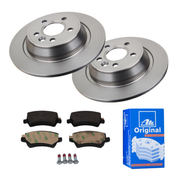 ATE Bremsesæt, skivebremser 142041940 bagaksel fuld 302mm 10mm for FORD VOLVO LAND ROVER