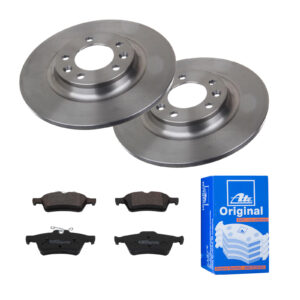 ATE Bremsesæt, skivebremser 142041982 bagaksel fuld 290mm 12mm for CITROËN PEUGEOT