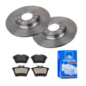 ATE Bremsesæt, skivebremser 142041983 bagaksel fuld 290mm 12mm for CITROËN PEUGEOT