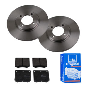 ATE Bremsesæt, skivebremser 142042003 foraksel fuld 244mm 12mm for FORD
