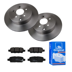 ATE Bremsesæt, skivebremser 142042059 bagaksel ventileret 308mm 16mm for NISSAN RENAULT SUZUKI INFINITI