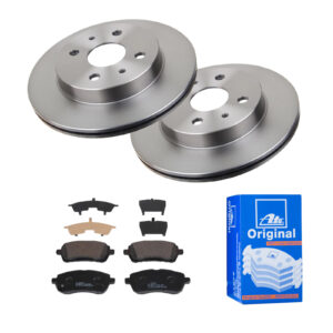 ATE Bremsesæt, skivebremser 142042067 foraksel ventileret 246mm 17mm for DAIHATSU SUZUKI MAZDA