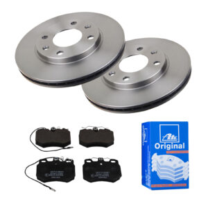 ATE Bremsesæt, skivebremser 142042128 foraksel ventileret 247mm 20mm for PEUGEOT CITROËN