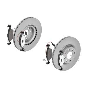 ATE Bremsesæt, skivebremser 142042280 foraksel ventileret 284mm 22mm for VAUXHALL OPEL FIAT
