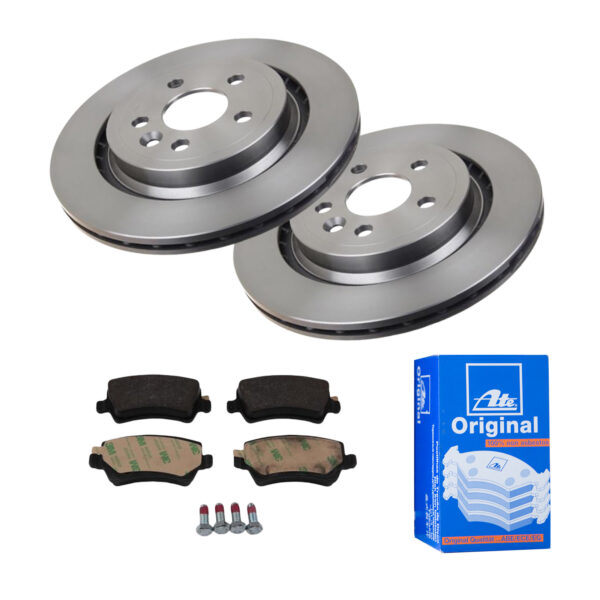 ATE Bremsesæt, skivebremser 142042289 bagaksel ventileret 302mm 22mm for FORD VOLVO LAND ROVER
