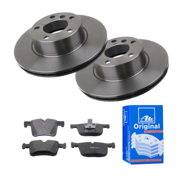 ATE Bremsesæt, skivebremser 142042305 foraksel ventileret 300mm 22mm for BMW