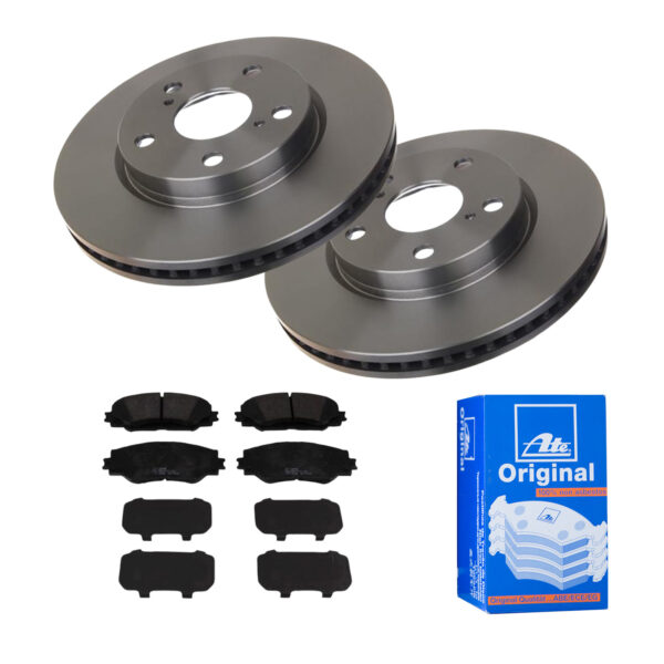 ATE Bremsesæt, skivebremser 142042415 foraksel ventileret 275mm 25mm for SUBARU TOYOTA LEXUS
