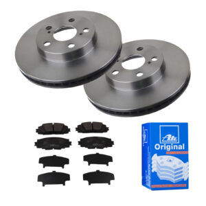 ATE Bremsesæt, skivebremser 142042417 foraksel ventileret 255mm 25mm for TOYOTA LEXUS