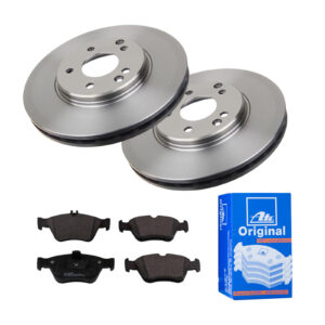 ATE Bremsesæt, skivebremser 142042476 foraksel ventileret 300mm 28mm for MERCEDES-BENZ CHRYSLER