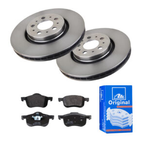 ATE Bremsesæt, skivebremser 142042510 foraksel ventileret 320mm 28mm for VOLVO