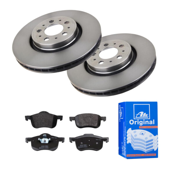 ATE Bremsesæt, skivebremser 142042510 foraksel ventileret 320mm 28mm for VOLVO