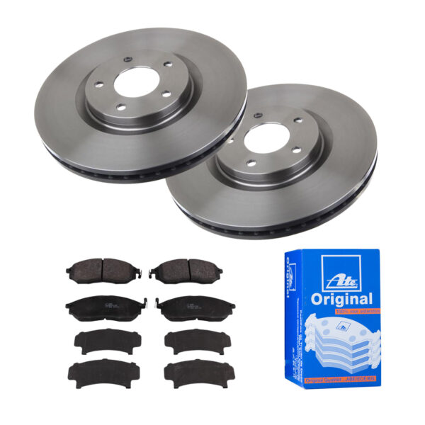 ATE Bremsesæt, skivebremser 142042535 foraksel ventileret 320mm 28mm for NISSAN RENAULT INFINITI