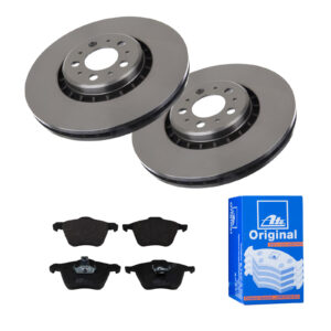 ATE Bremsesæt, skivebremser 142042551 foraksel ventileret 336mm 30mm for VOLVO