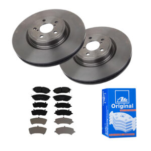 ATE Bremsesæt, skivebremser 142042569 foraksel ventileret 316mm 30mm for SUBARU
