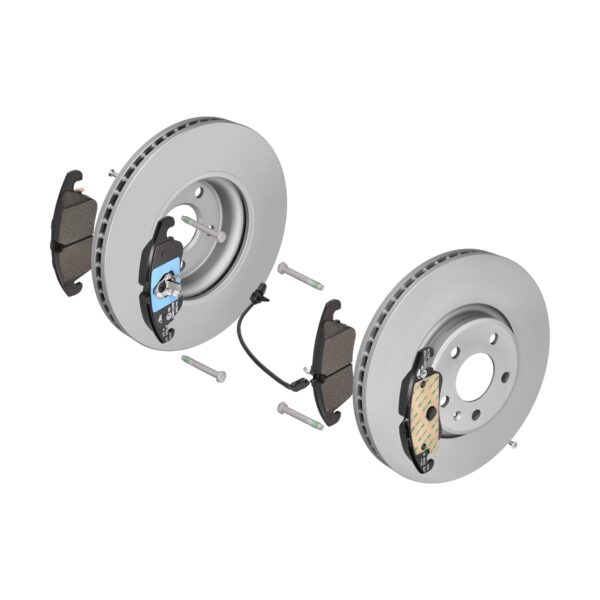 ATE Bremsesæt, skivebremser 142042585 foraksel ventileret 320mm 30mm for VAG