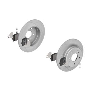 ATE Bremsesæt, skivebremser 142042624 bagaksel fuld 278mm 9mm for MERCEDES-BENZ CHRYSLER