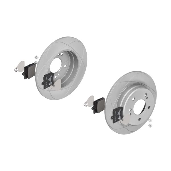 ATE Bremsesæt, skivebremser 142042625 bagaksel fuld 278mm 9mm for MERCEDES-BENZ CHRYSLER