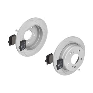 ATE Bremsesæt, skivebremser 142042630 bagaksel fuld 258mm 9mm for MERCEDES-BENZ