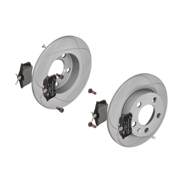 ATE Bremsesæt, skivebremser 142042636 bagaksel fuld 230mm 9mm for VAG SEAT SKODA