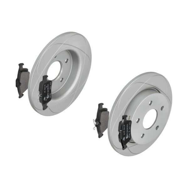 ATE Bremsesæt, skivebremser 142042706 bagaksel fuld 265mm 11mm for FORD OPEL VAUXHALL VOLVO SAAB GENERAL MOTORS MAZDA