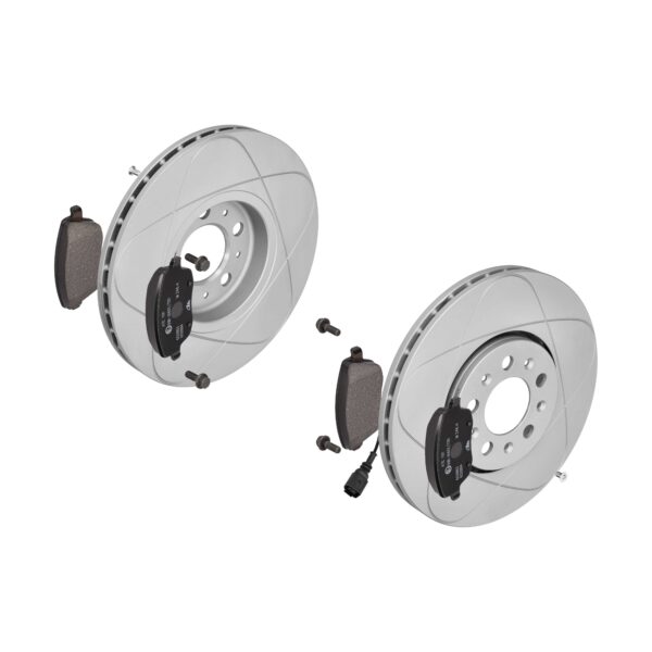 ATE Bremsesæt, skivebremser 142042971 foraksel ventileret 288mm 25mm for VAG SKODA SEAT