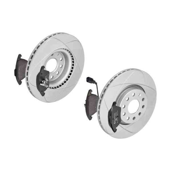 ATE Bremsesæt, skivebremser 142043015 foraksel ventileret 312mm 25mm for SEAT VAG SKODA