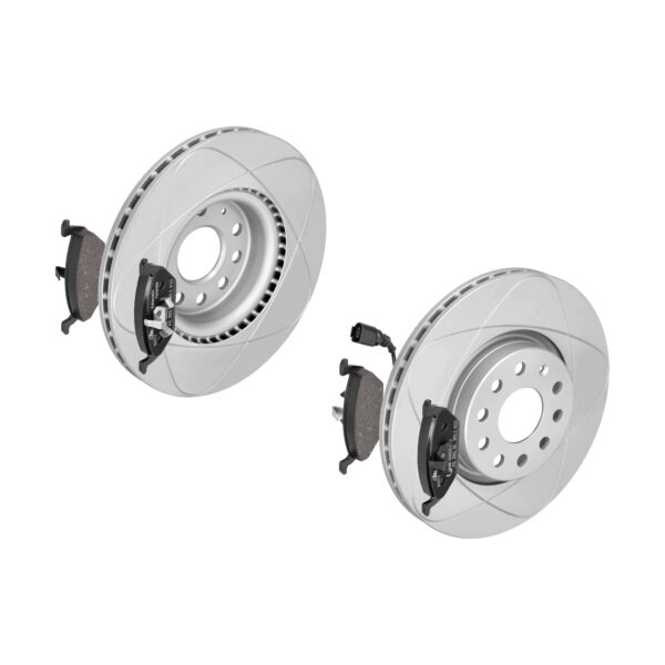 ATE Bremsesæt, skivebremser 142043021 foraksel ventileret 312mm 25mm for SKODA SEAT VAG