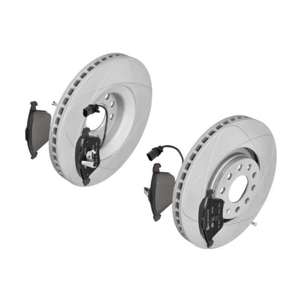 ATE Bremsesæt, skivebremser 142043085 foraksel ventileret 320mm 30mm for VAG