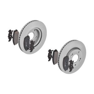 ATE Bremsesæt, skivebremser ijf1414yj2 foraksel ventileret 280mm 26mm for HYUNDAI KIA