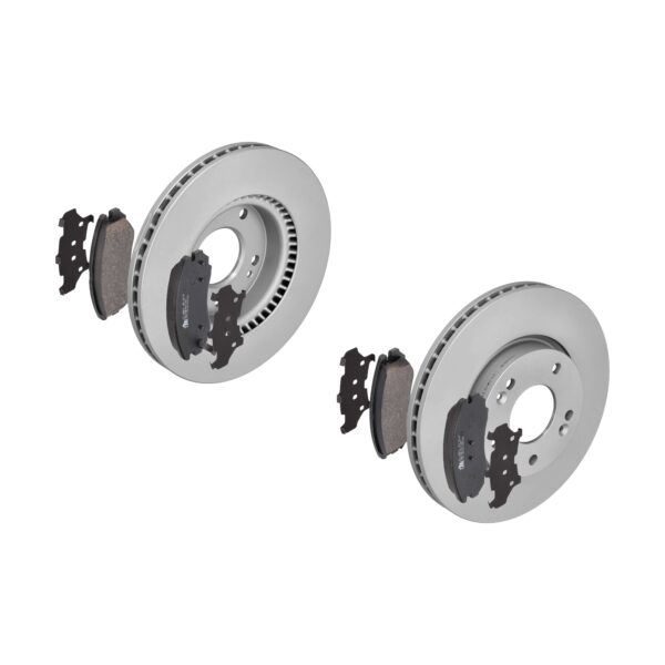ATE Bremsesæt, skivebremser ijf1414yj2 foraksel ventileret 280mm 26mm for HYUNDAI KIA