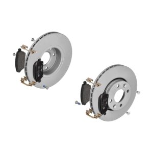 ATE Bremsesæt, skivebremser ijf1417hx6 foraksel ventileret 258mm 22mm for MERCEDES-BENZ LADA RENAULT DACIA NISSAN