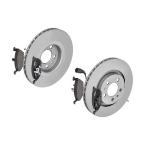 ATE Bremsesæt, skivebremser ijf1417wf8 foraksel ventileret 280mm 22mm for SEAT VAG SKODA