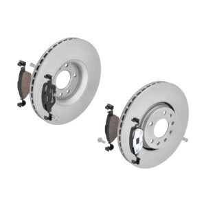 ATE Bremsesæt, skivebremser ijf1418tc2 foraksel ventileret 308mm 25mm for VAUXHALL OPEL SAAB