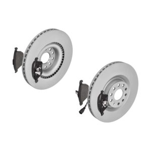 ATE Bremsesæt, skivebremser ijf14193o5 foraksel ventileret 345mm 30mm for SKODA VAG