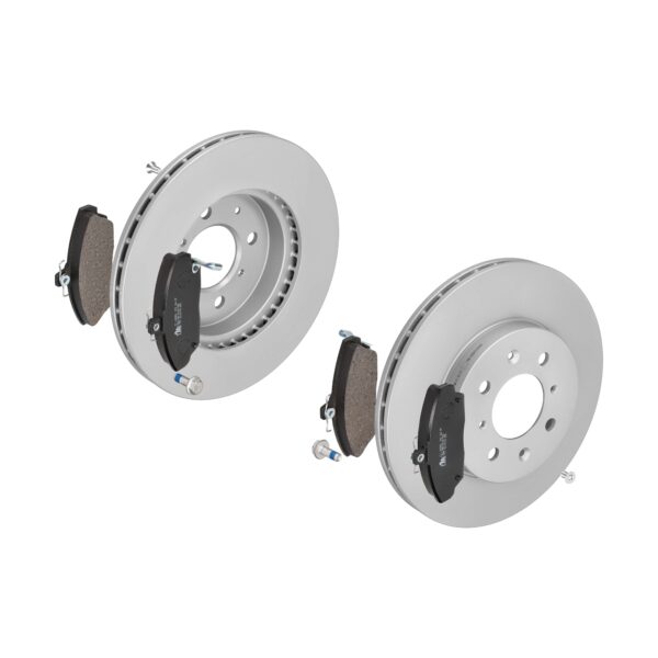ATE Bremsesæt, skivebremser ijf141b6f1 foraksel ventileret 262mm 21mm for ROVER HONDA