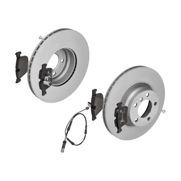 ATE Bremsesæt, skivebremser ijf141bar1 foraksel ventileret 330mm 24mm for BMW