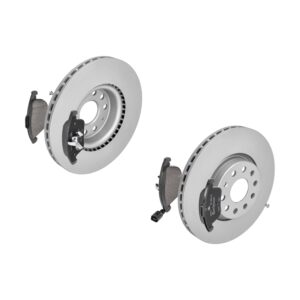 ATE Bremsesæt, skivebremser ijf141c2z3 foraksel ventileret 312mm 25mm for VAG SEAT SKODA