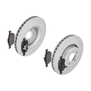 ATE Bremsesæt, skivebremser ijf141c5a7 foraksel ventileret 320mm 28mm for VOLVO