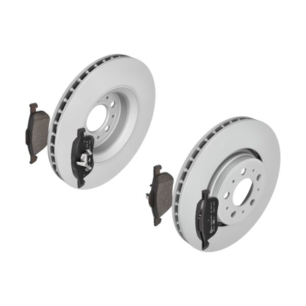 ATE Bremsesæt, skivebremser ijf141c5a7 foraksel ventileret 320mm 28mm for VOLVO