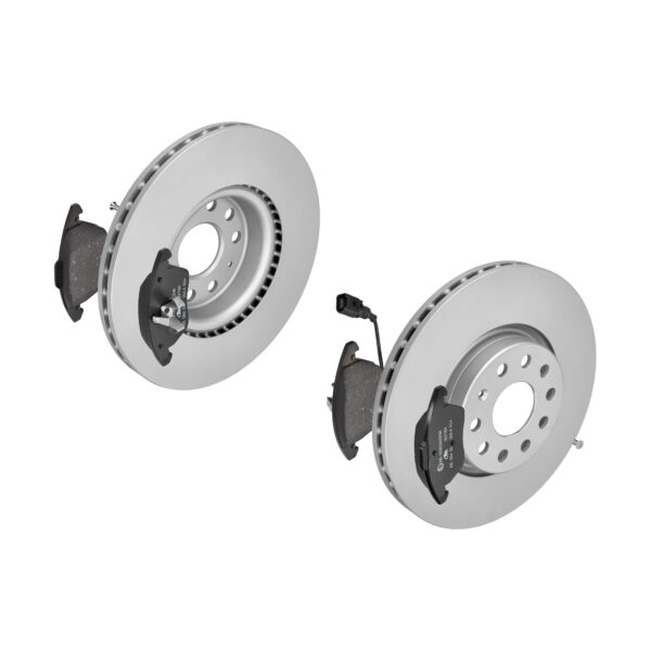 ATE Bremsesæt, skivebremser ijf141cb95 foraksel ventileret 312mm 25mm for VAG SEAT SKODA