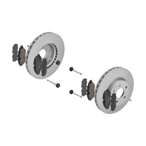 ATE Bremsesæt, skivebremser ijf141cdl9 foraksel ventileret 300mm 28mm for MERCEDES-BENZ CHRYSLER VAG