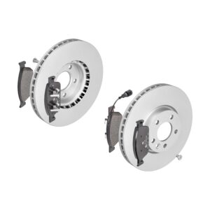 ATE Bremsesæt, skivebremser ijf141chh9 foraksel ventileret 340mm 32mm for VAG